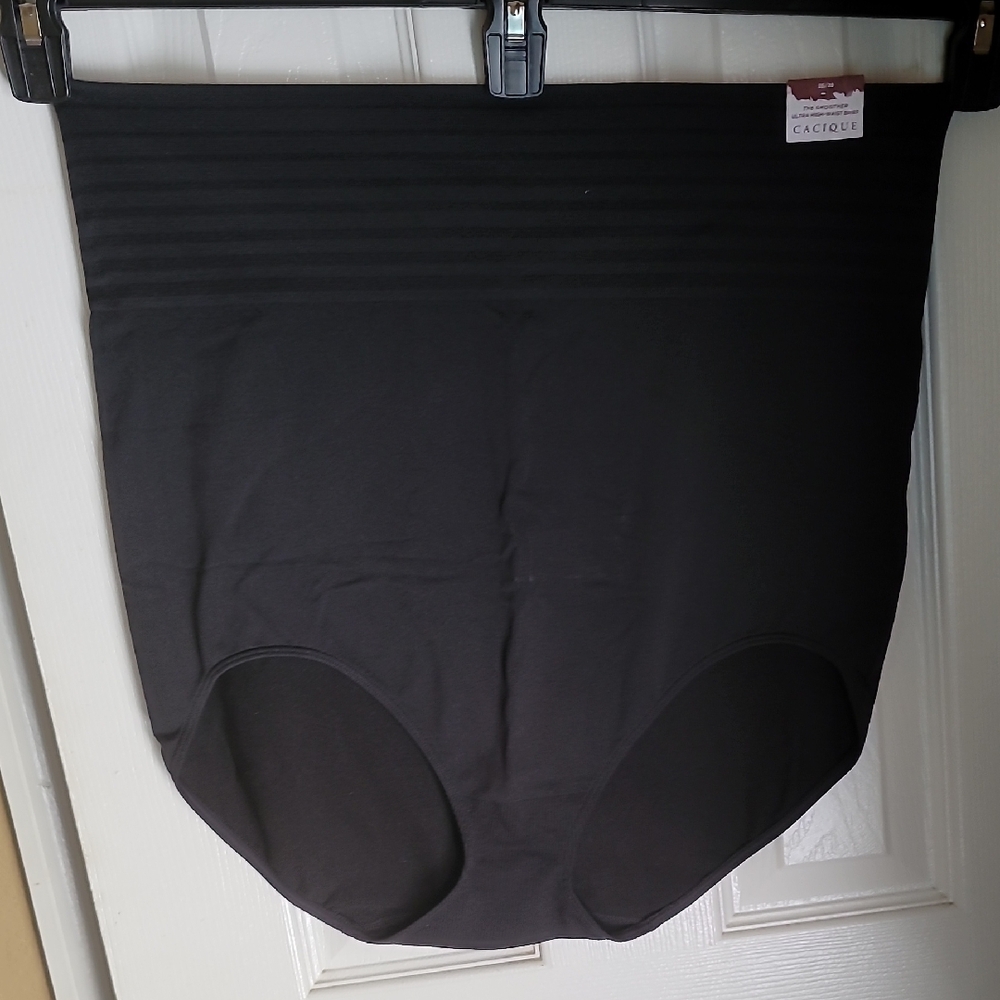 Cacique Black Ultra High-Waist Brief